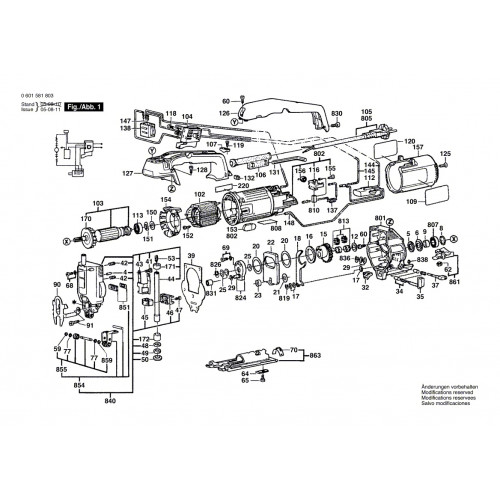 Запчасти для лобзика Bosch GST 80PBE